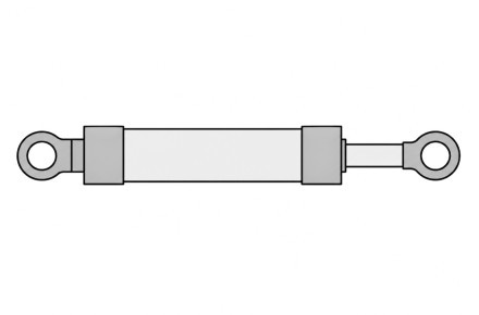 Гидроцилиндр поворота Э20.80.022сб-1