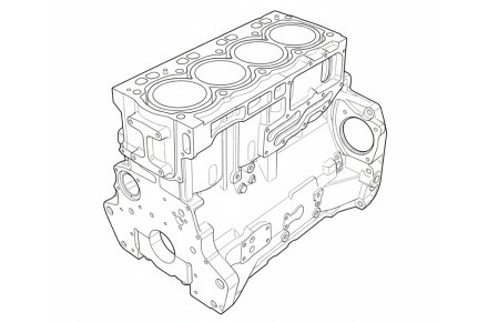 Болт скобы крепления форсунки Perkins 2314W009 (оригинал)
